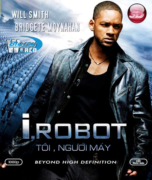 D114. I, Robot - TÔI LÀ ROBOT 3D 25G (DTS-HD 5.1)  